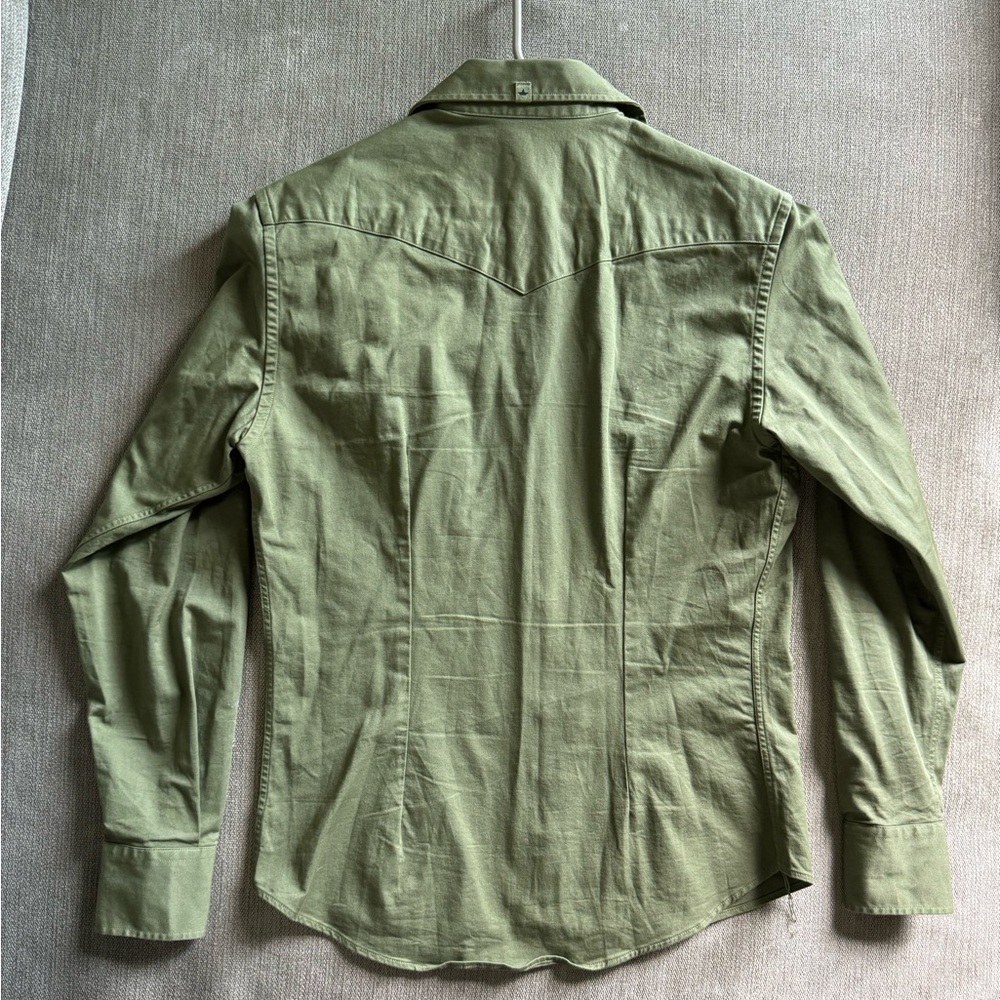 Army Green Caftan Button Up From Macchia J. - image 2